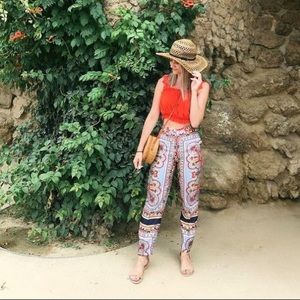 ZARA BLOGGER FAV PATTERN PANTS
